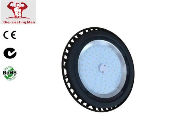 Os dispositivos bondes claros 100W 200W da baía alta do diodo emissor de luz do Ra de IP65 IK08 70-80 morrem alumínio de carcaça