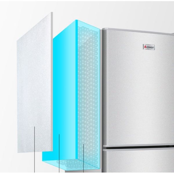 Double Door 220V Household Mini Fridges Sound Proof