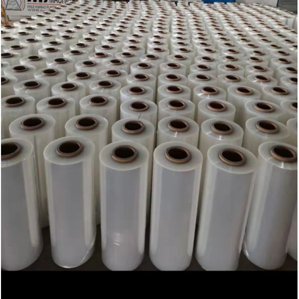 25 Micron Stretch Wrapping Film Hand Use LLDPE Stretch Film Roll