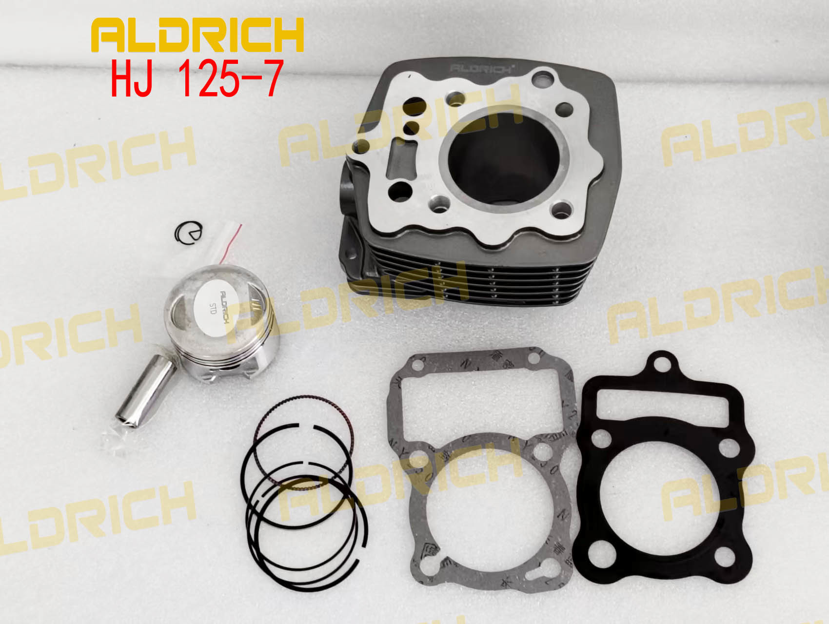 HJ 125-7 Cylinder Kit High Performance Motorcycle Engine Cylinder Set with Piston Rings Gaskets for Suzuki HJ125 Spare Parts