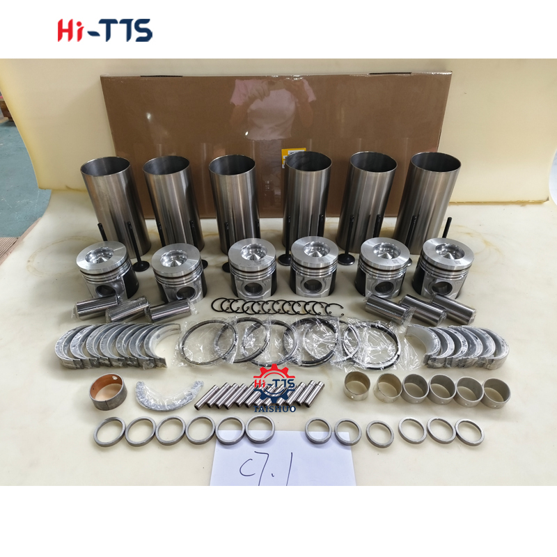 Excavator 370-7998 2767476 276-7677 445-9324 470-8101 276-7478 370-6545  315-3390 315-3394 332-9663 for C7.1 LINER KIT OVERHAUL PARTS