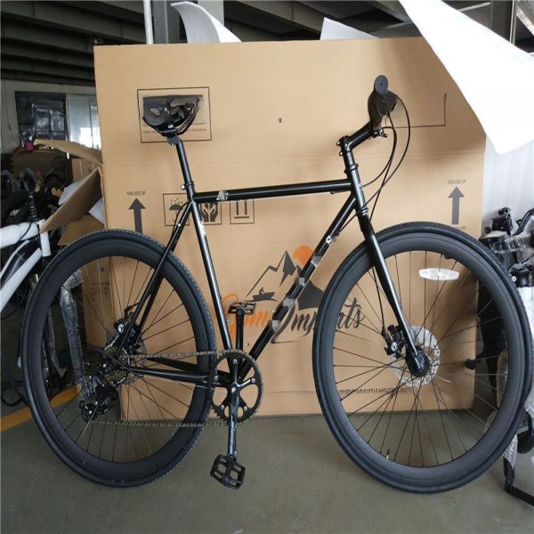 OEM Bicycles 21S Mens Disc Brake 700C Carbon Racing Road Bike with Kenda 700C Tires
