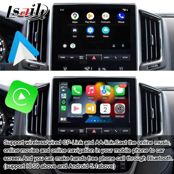 Interface visuelle des multimédia 4GB avec YouTube, NetFlix, YouTube, Google Map pour Land Cruiser LC200