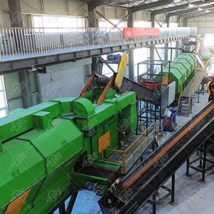 Machine de tri automatique des déchets de 20 TPD pour le recyclage des déchets