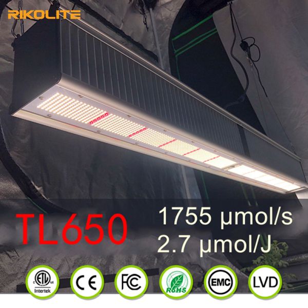 TL650 PAR 1755umol/S Greenhouse Led Grow Lights 630W For Veg / Flower