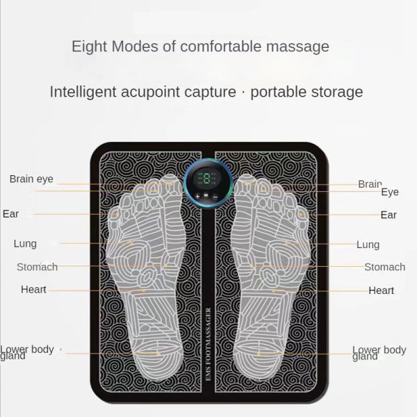 Electric Foot Massager Mat Foot Muscle Leg Shaping Pad for Foot Relaxation and Relief