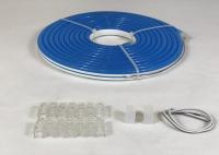 serre chaude flexible au néon de bande de la largeur LED de 6mm allumant la couleur simple de 100 lampes