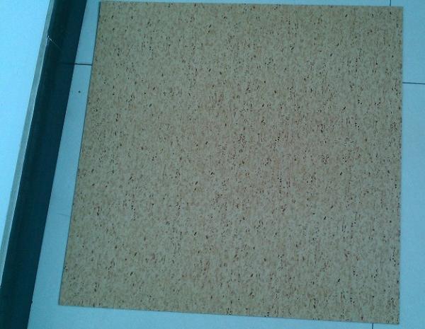 ISO9001 600 X 600mm Multilayer PVC Flooring Tiles for school, hospital, office building