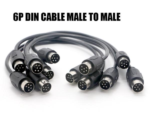 OEM Shield S Video Audio Male to Male Female 3 4 5 6 7 8 9 10 13 PIN MIDI DIN Extension Cable