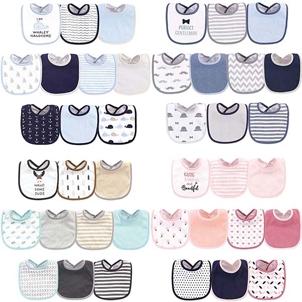 Terrycloth вещество-поглотителя BPA Bibs капли свободного супер Newborn для питомника