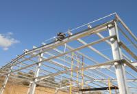 Hot Dipping Galvanized Industrial Steel Building Construction Corrosion Resistant