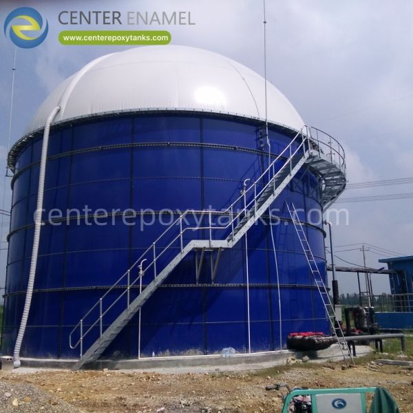 Biogas Holder for Biogas Energy Projects: Provides the Necessary Gas Reservoir to Ensure a Continuous Fuel Supply for Engines or Turbines