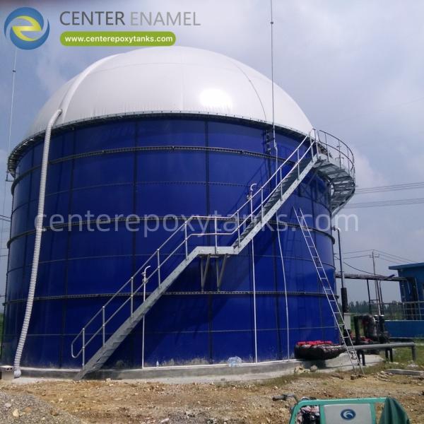 Double Membrane Roofs for Food Waste Fermentation Tanks: Captures biogas from organic food waste.