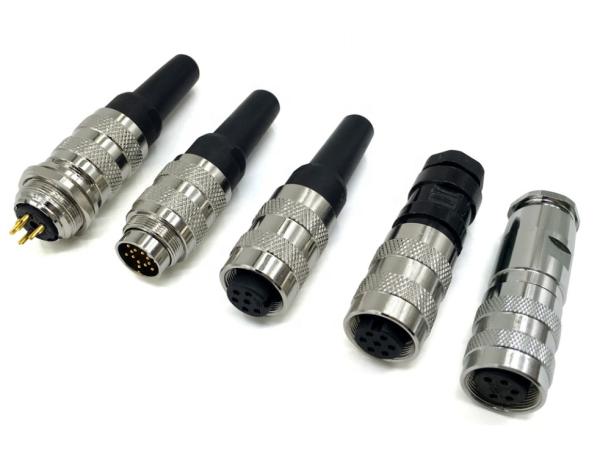 Conector masculino do uso industrial AISG para o equipamento de RRU e a antena elétrica da inclinação