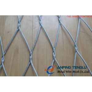 Завязанная нержавеющей сталью сетка кабеля с кабелем 316L AISI304 304l 316