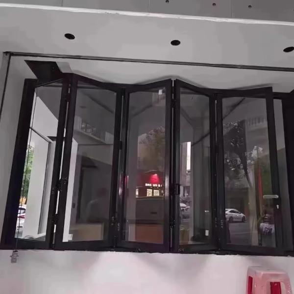 Zone Child Safe Folding Window Featuring Rounded Corners and Unbreakable Polycarbonate