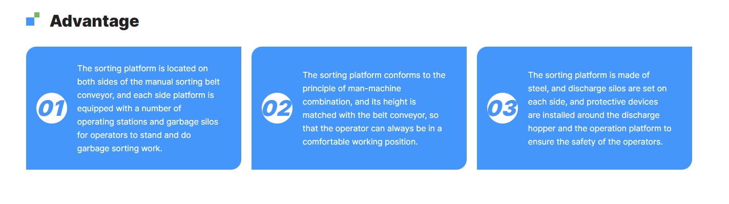 20T/H-100T/H Garbage Sorting Line Urban Trash Garbage Sorting Equipment Recycle