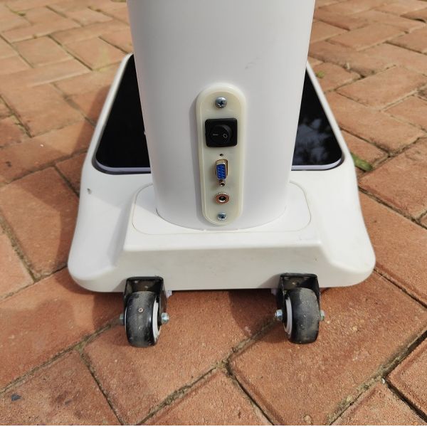 Ultrasonic BMI Height Weight Machine with Foldable Body and Platform Size of 330*550mm