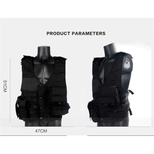 Anti Bullet Tactical Gear Vest with Holster Bullet Proof Tactical Vest