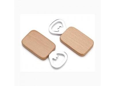 Wood Handle Beer Bottle Opener,Kitchen accessories, wood handle stainless steel beer bottle opener, logo engraved