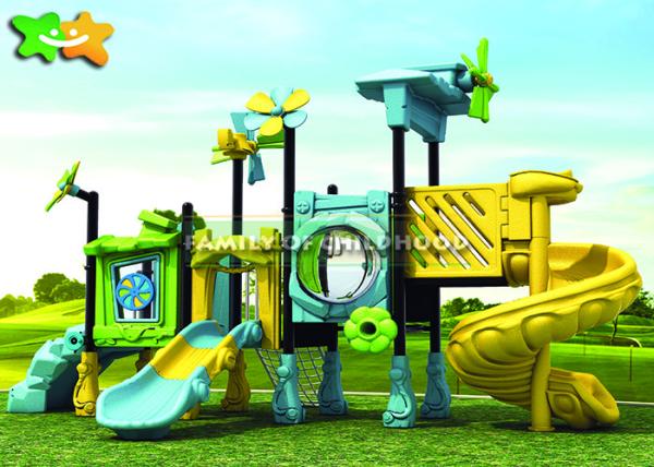 Corrediça plástica exterior de grande resistência, quebra do equipamento do campo de jogos do quintal anti