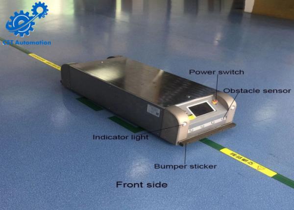 Warehouse Logistics AGV Car , Light Weight AGV Auto Guided Vehicle