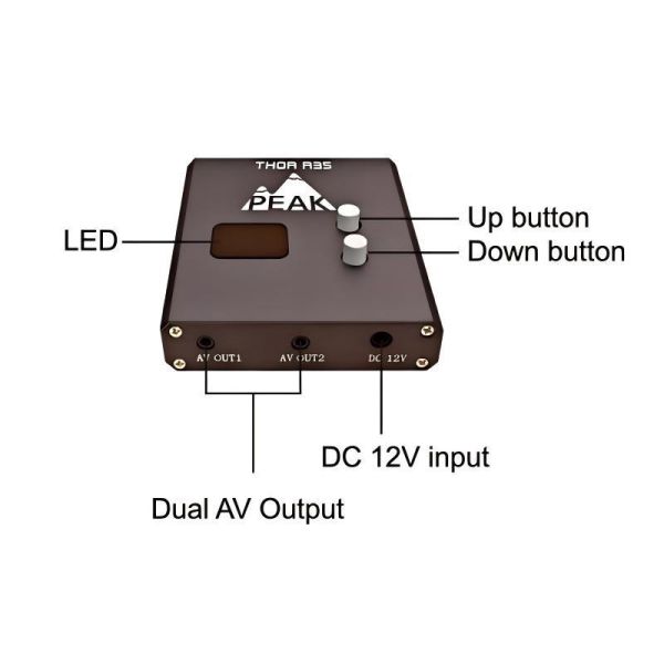 Kimpok Thor R35 PEAK 3-4.9GHz 64 Channel Analog Video Decoder Module with SMA Connector