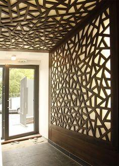 Color Painted Powder Coated Aluminum Perforated Wall Panels for cladding or partition