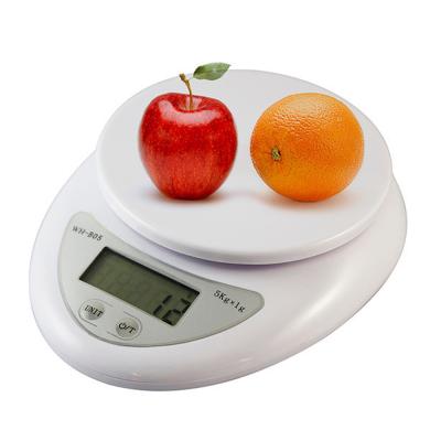 Weiheng WH-B05 Small 5kg Digital Electronic Weight Balance Scale with Tare Function and LCD Display