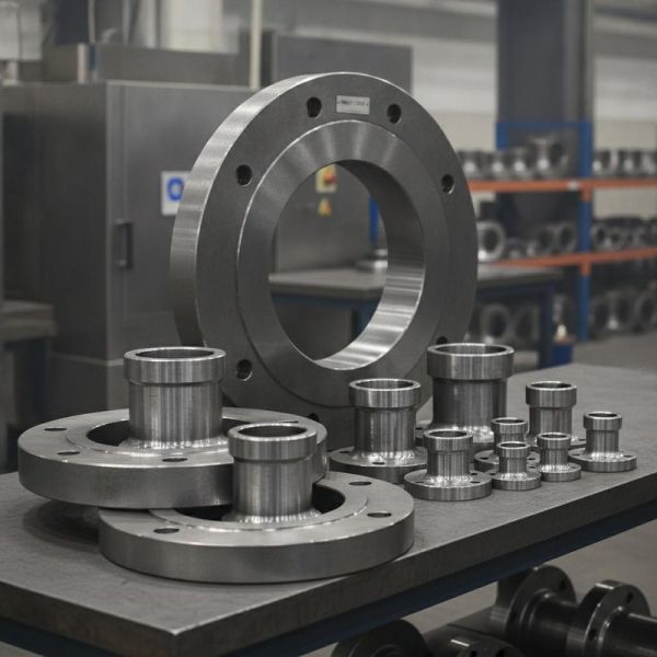 X8Ni9  welding neck flanges  EN 10222-3 wn forged flanges  1.5662 steel forged wn  flanges