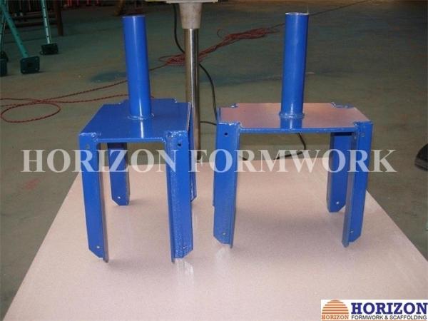 Q235 Steel Scaffolding Fork Head Painting / Galvanized Finishing