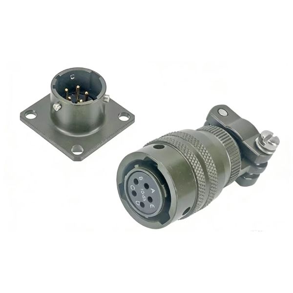 PT06E-10-5P(SR) Circular American Standard Connector MS3116 3112A Square Socket 5-Pin Aviation Plug