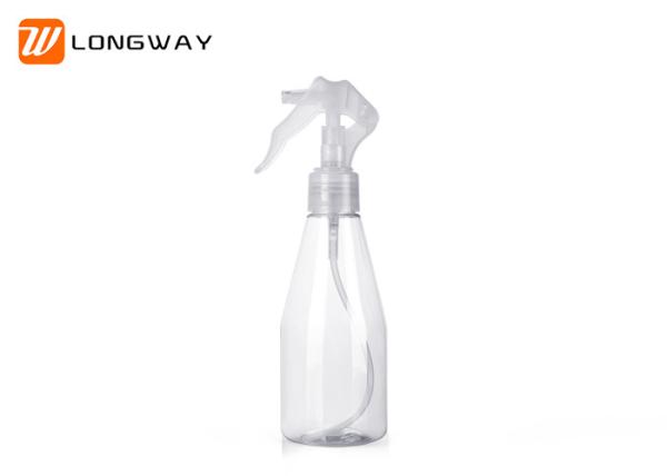 Sprayer bottle clear PET plastic 200ml super fine mist trigger sprayer leak-proof great for cleaning products
