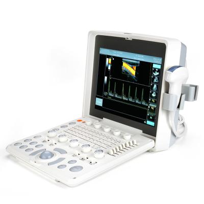 Varredor portátil do ultrassom do dispositivo de Doppler da cor do portátil de 1024 quadros com o conector de 2 pontas de prova