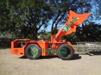 Machine orange de décharge de transport de charge, deux machines souterraines de lhd de mètres cubes
