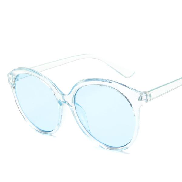Big Frame Retro Jelly Color Round Frame Sunglasses Fashion Trend Glasses
