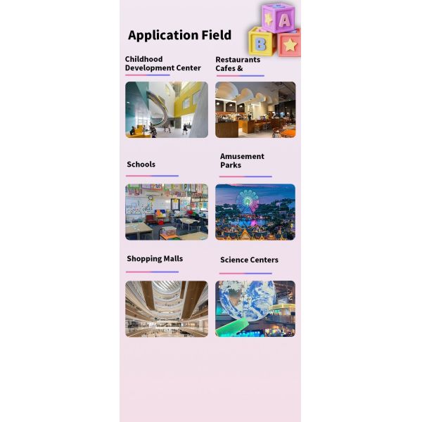 Interactive Education Screen For Kids Multi Touch Game Wall Learning Station