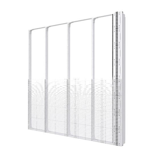 Professional Outdoor Glass P3.9 Transparent LED Screen For Advertising