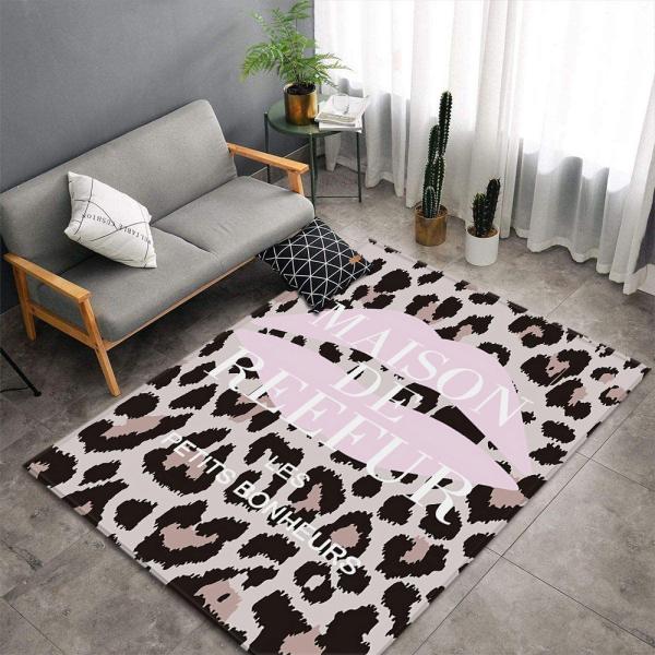 European style living room, carpet, bedroom, restaurant, map, table size, logo, packaging, customizable