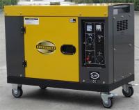cylindre 7kva simple 3 générateur diesel silencieux de la phase 60hz