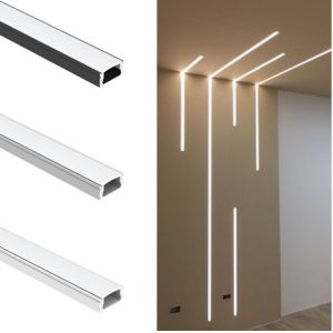 Aluminum Alloy 6063 T5 U Shape Led Profile