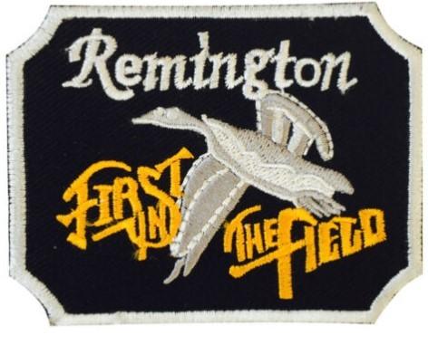 Remington Fire Arms Iron On Embroidery Patch For Clothes 9x6cm
