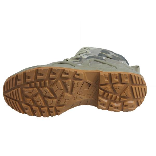 Work Occasion Army Boots Combat Style with Mesh Lining Material PUPU Non Slip Hiking Outdoor Boots
