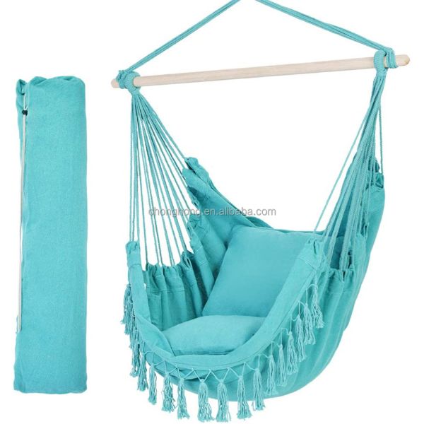 Hammock extérieur Indoor Poly en coton Hammock jardin