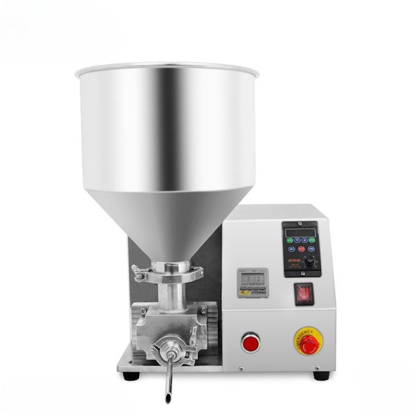 Stainless Steel 201 Cream Filling Machine for Cake 12L Capacity Puff Injection Machine
