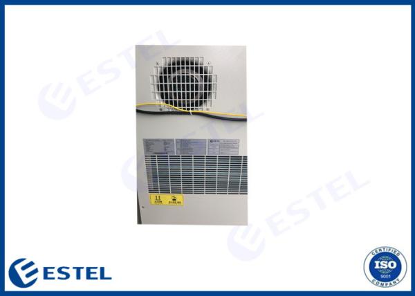 Gray RAL7035 Galvanized Steel Outdoor Telecom Enclosure 850X850X1750mm