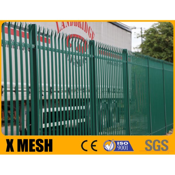 Зеленый порошок покрыл металл безопасностью ограждая бледную толщину 3mm для электростанции