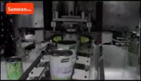 La pequeña ronda Máquina para fabricar latas 35CPM automático para la pintura 1L puede