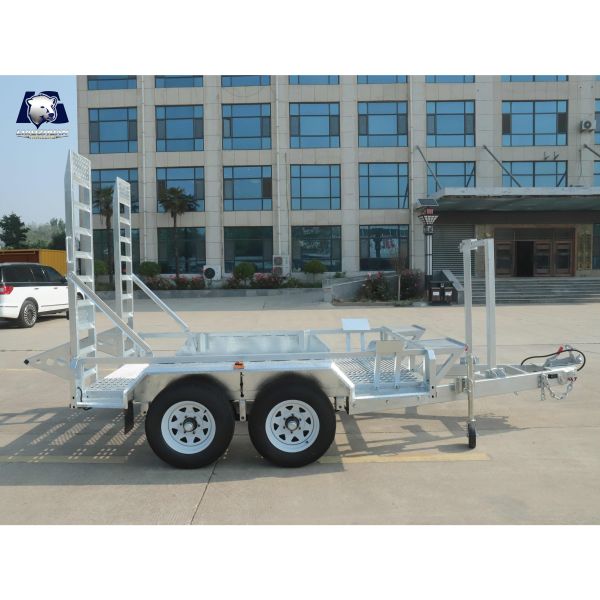 9×5 3500kg ATM Hot-Dip Galvanised Tandem Axle Trailer with Electric Brakes & Loading Ramps