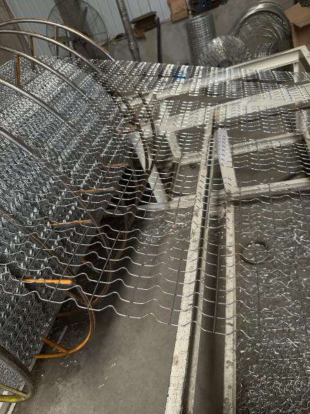 Malla de alambre soldado reforzada para tuberías Q 235 de diez líneas ≥485 N/mm² Resistencia a la tracción del alambre